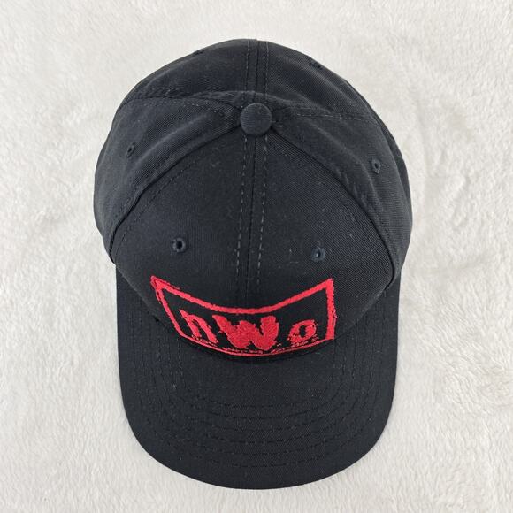 Vintage 90s New World Order NWO Wrestling Snapback Hat WCW WWF WWE Racing Champ - Picture 6 of 10
